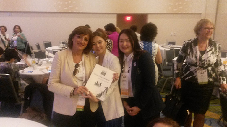 With my Korean Colleagues at  AICI global Conference 2015 WashingtonDC
